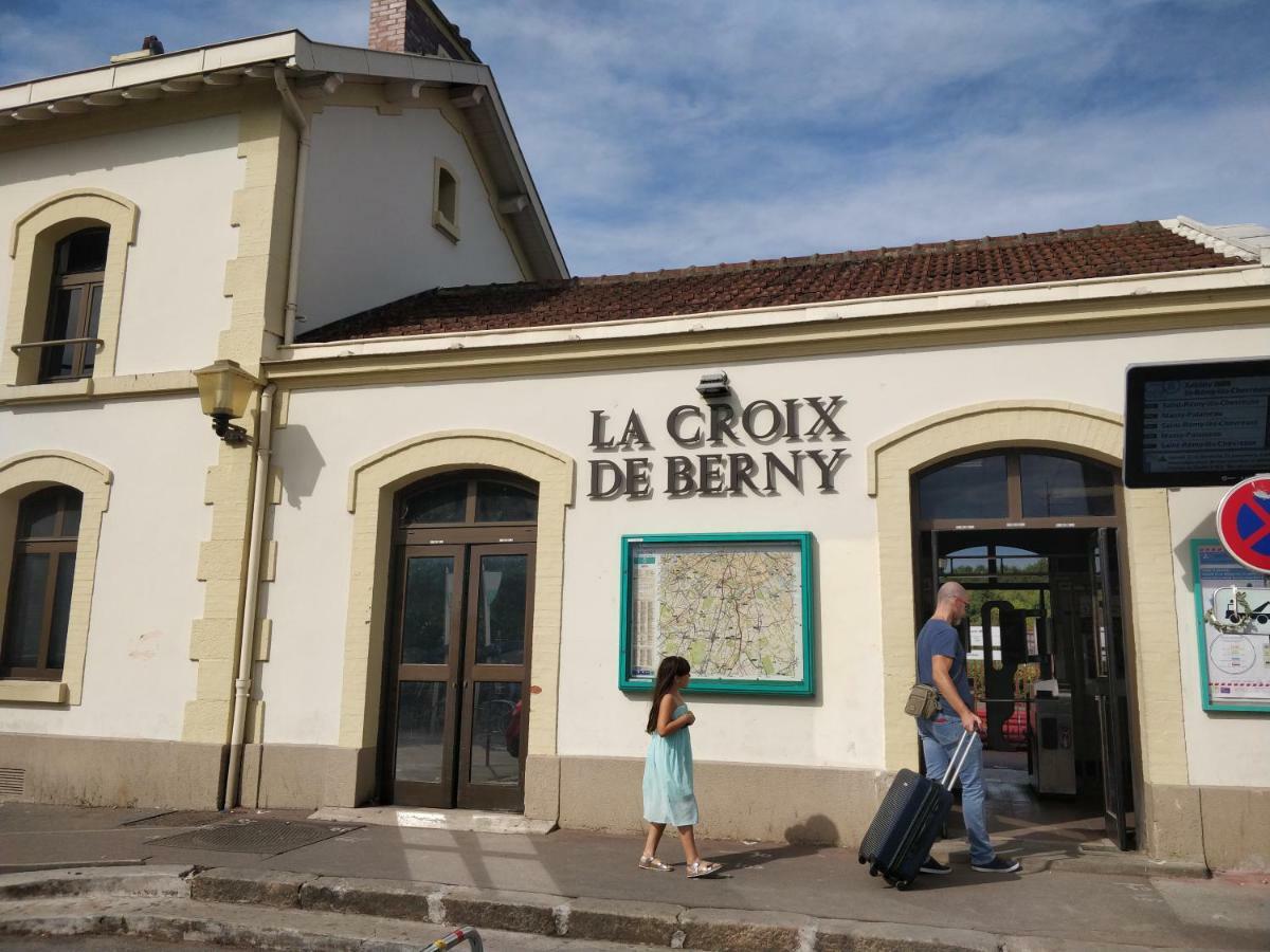 Апартаменти Le Parisien T1Antony-Berny By Beds4Wanderlust - 35M2 Avec Balcon - Aeroport Orly 5Miles - Train Station Rer B Orlyval 1Mile Екстер'єр фото